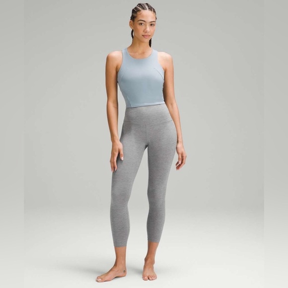 Lululemon Align High-Rise Pant 25" Heathered Core Medium Grey - Picture 1 of 10